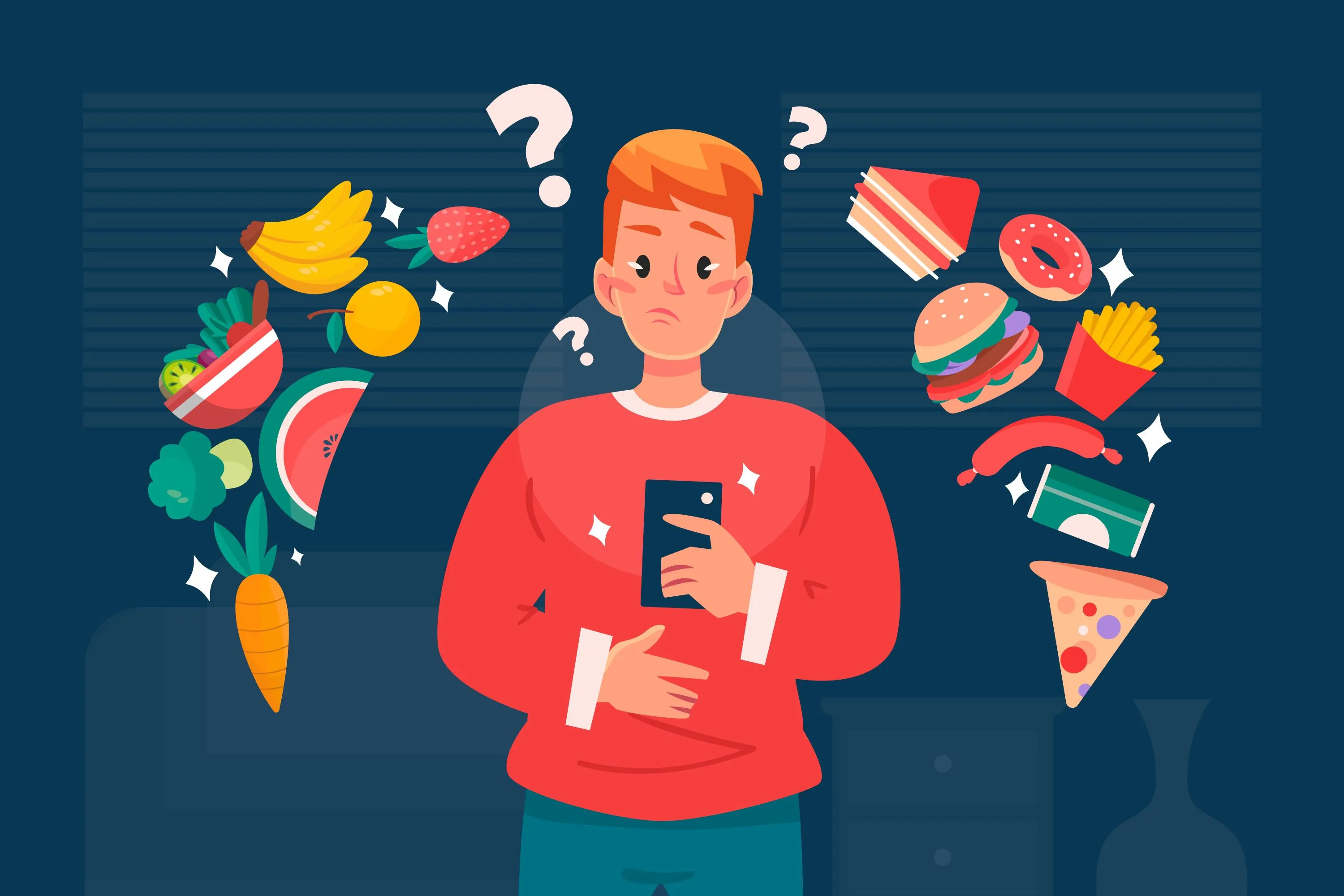 Choosing healthy foods for your AI diet plan