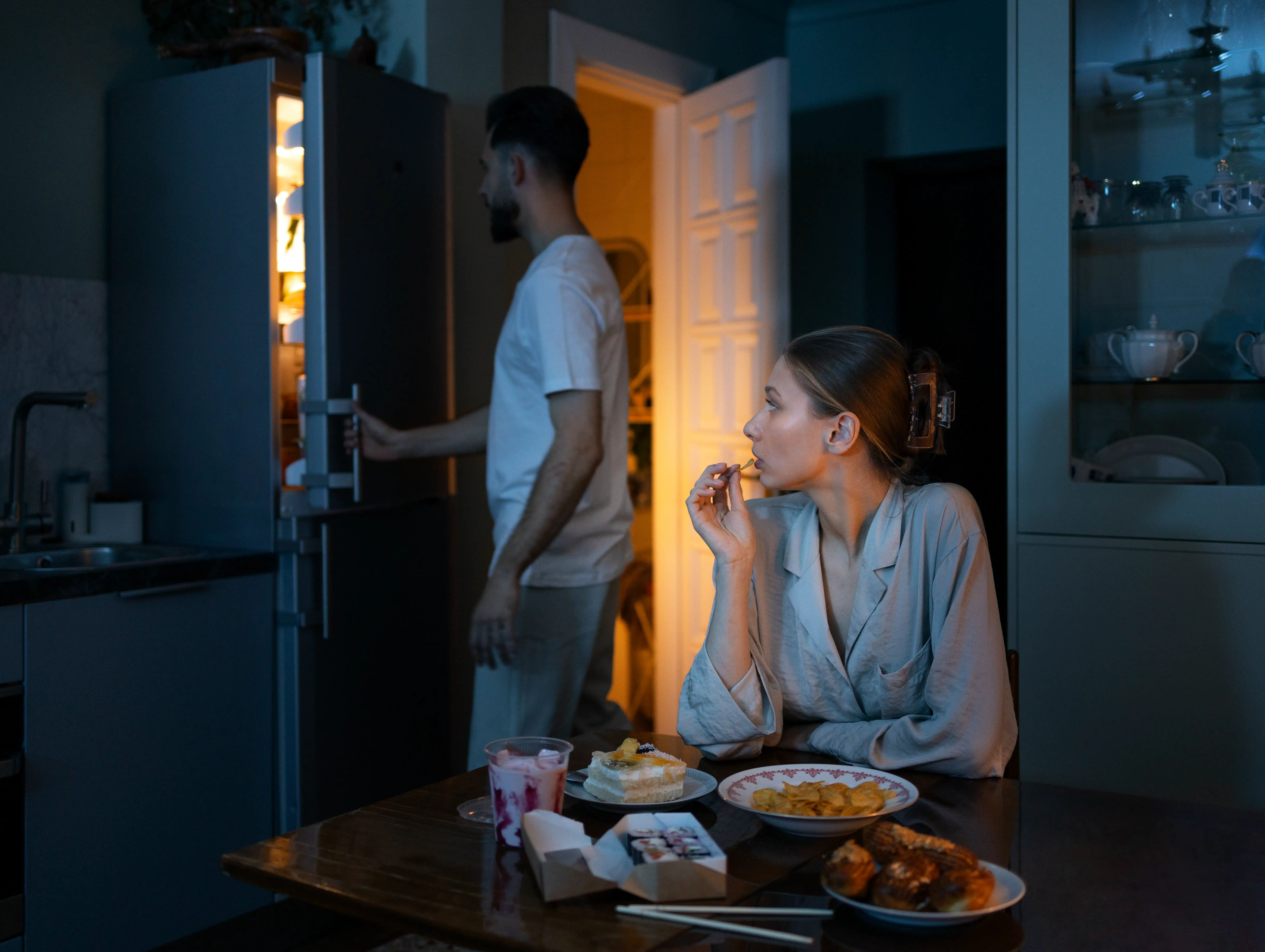 Late-night eating impact on AI diet planner meal plan